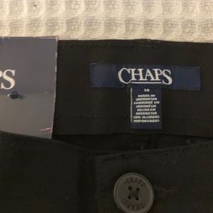 Black Chaps Fit Shape Sculpt Pants